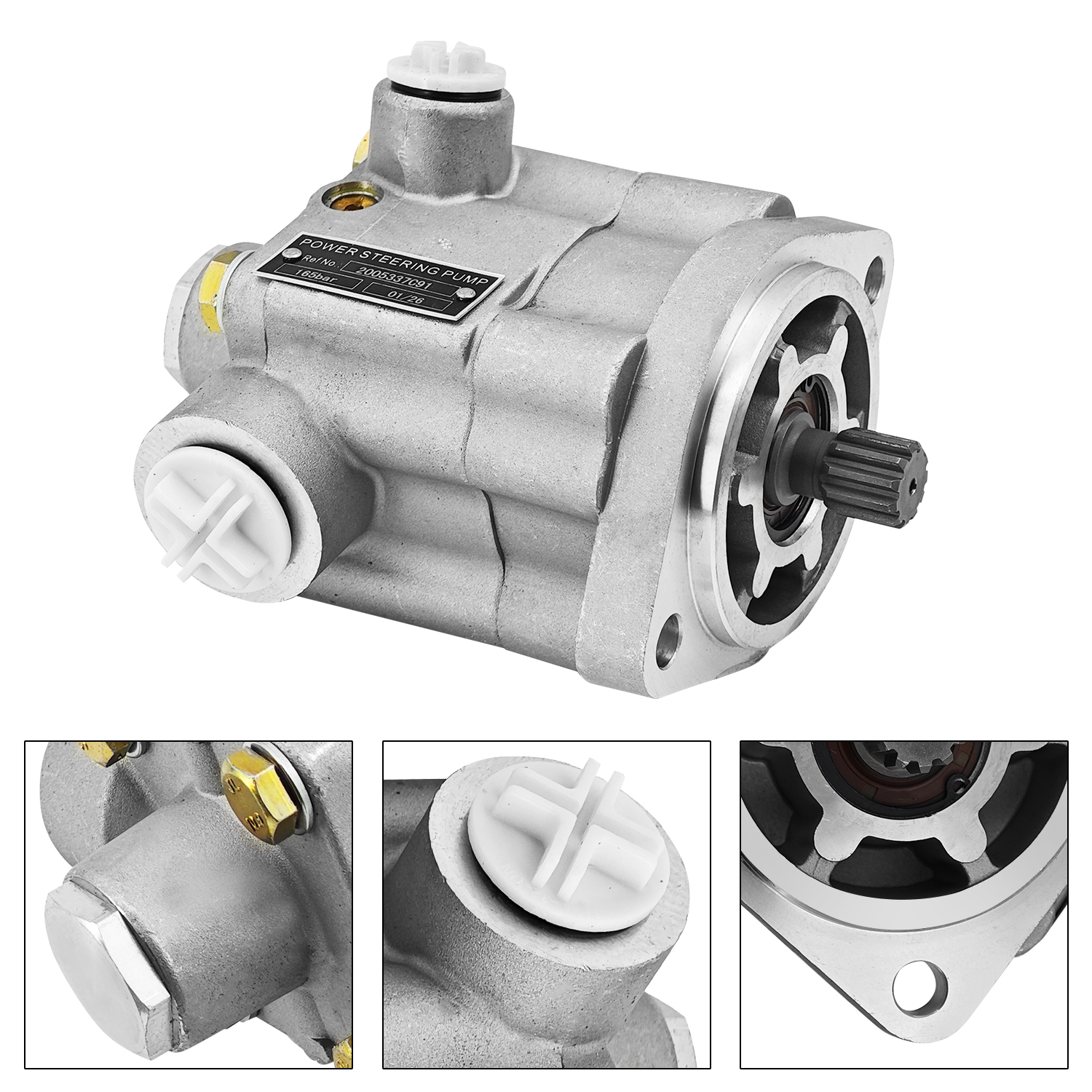 Power Steering Pump Fits for CUMMINS for CAT 3116 Engine