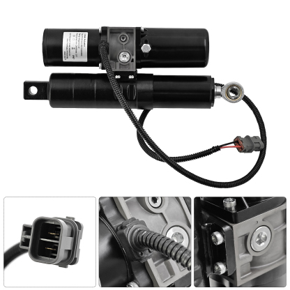 FY023 Hydraulic Actuator for UTV Snow Plow System – Fits Denali Standard/Pro Series & SuperATV Plow Pro Pushtubes