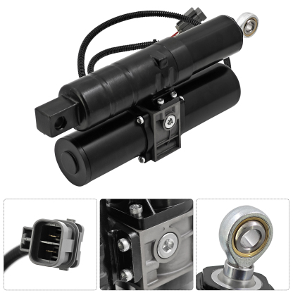 FY023 Hydraulic Actuator for UTV Snow Plow System – Fits Denali Standard/Pro Series & SuperATV Plow Pro Pushtubes