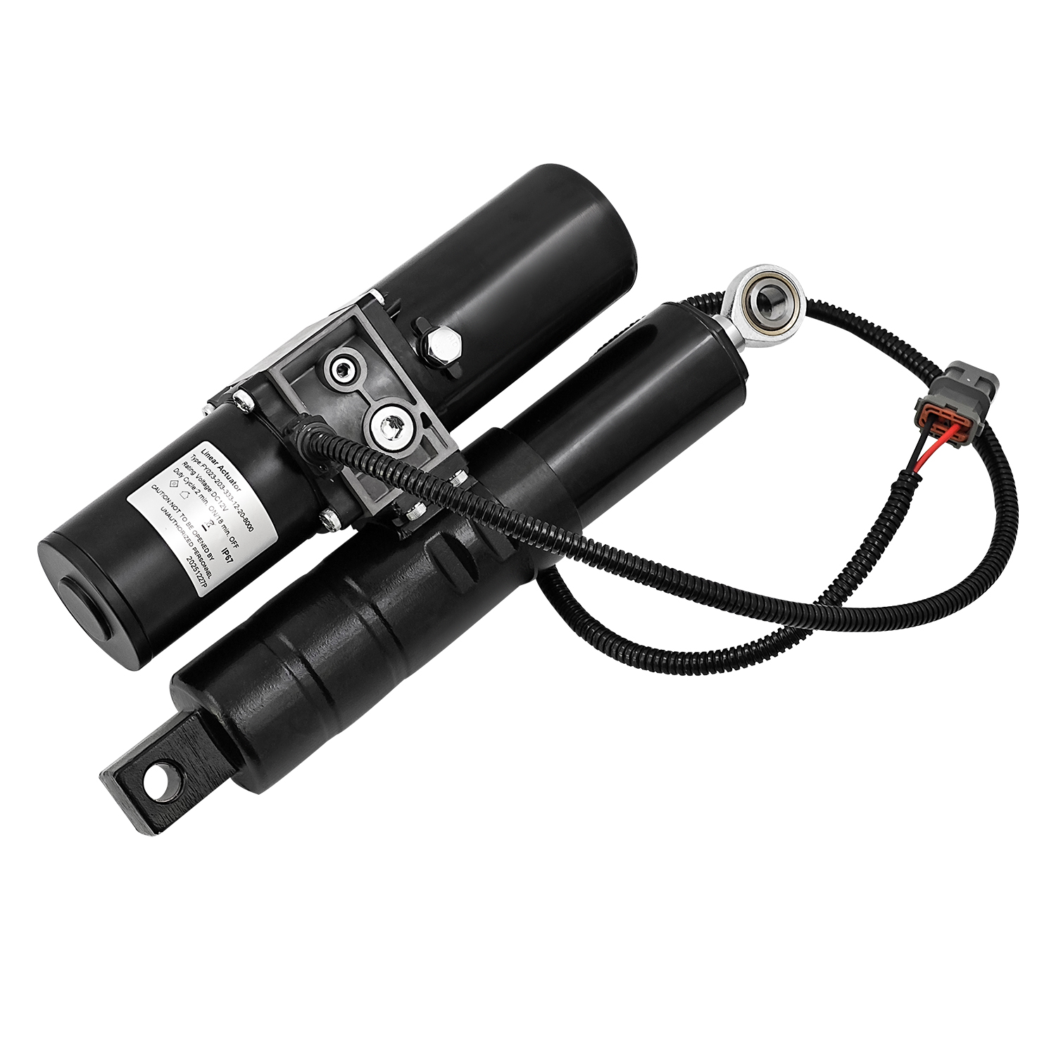 FY023 Hydraulic Actuator for UTV Snow Plow System – Fits Denali Standard/Pro Series & SuperATV Plow Pro Pushtubes