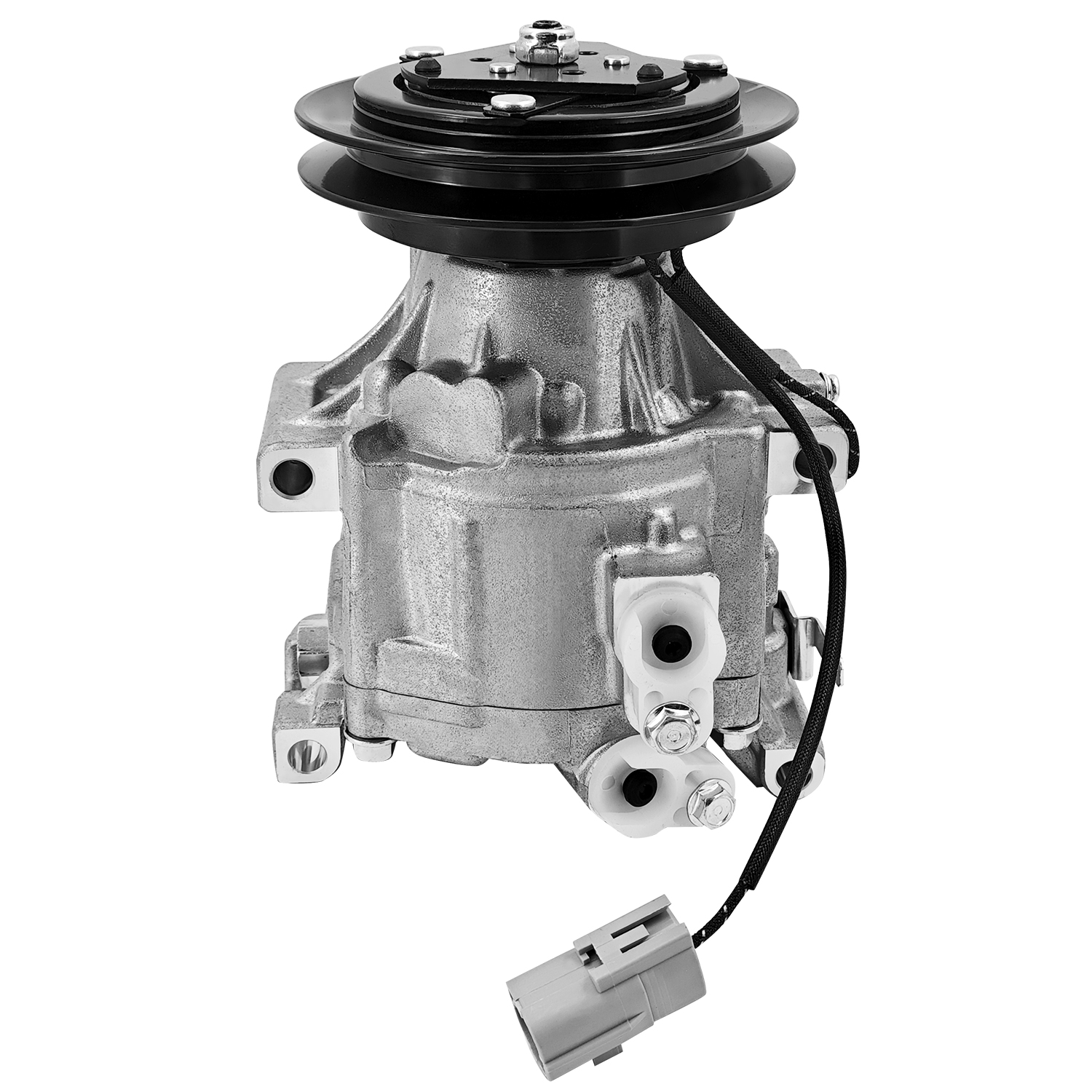 12V SCS06 Air Conditioning Compressor for Kubota Tractor M110 M120 M4900 M6800 M9000 M5700DHC M8200DHC ME8200DHC