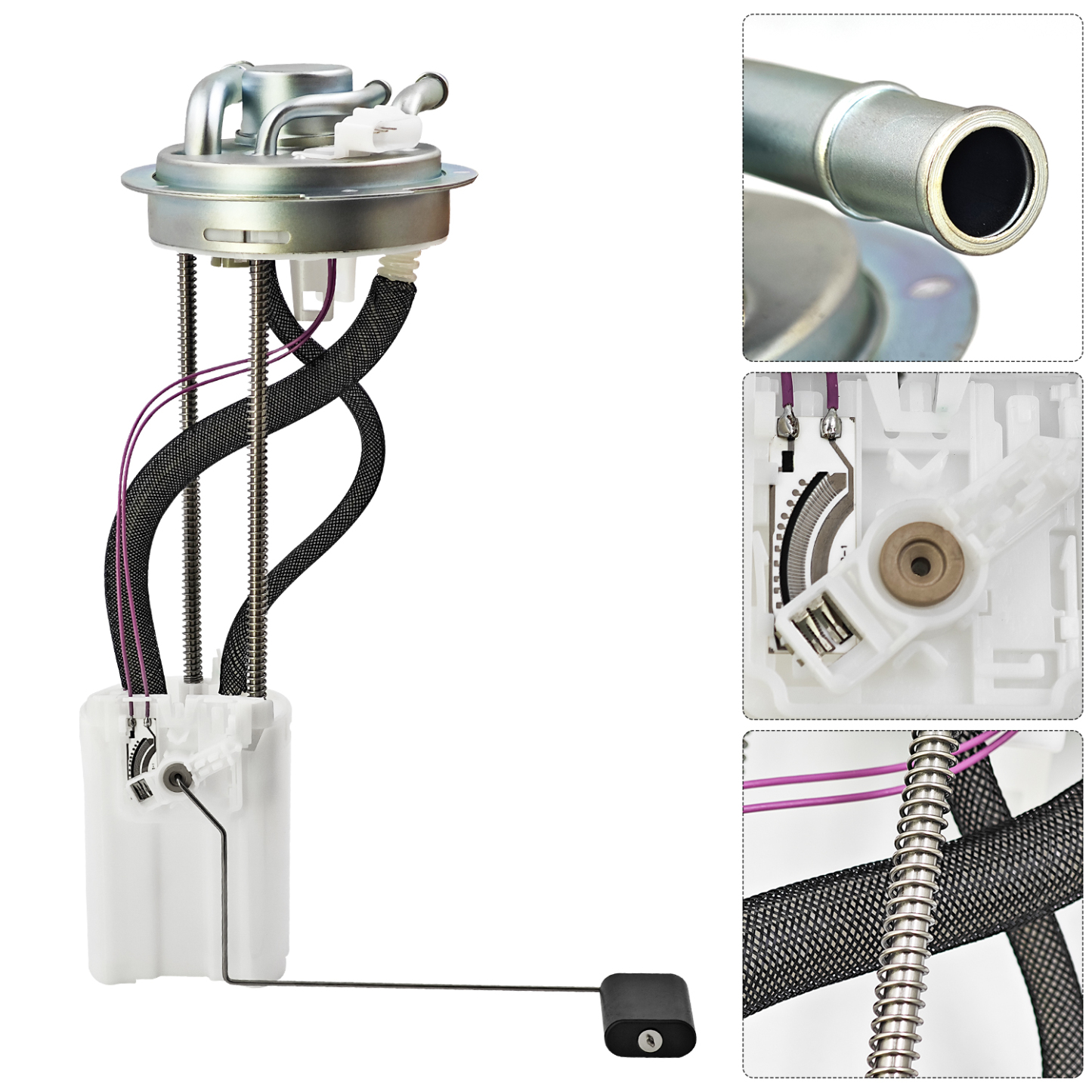 Fuel Tank Sending Unit Compatible with Chevy Silverado, Fits for GMC Sierra 6.6L V8 2004 - 2008