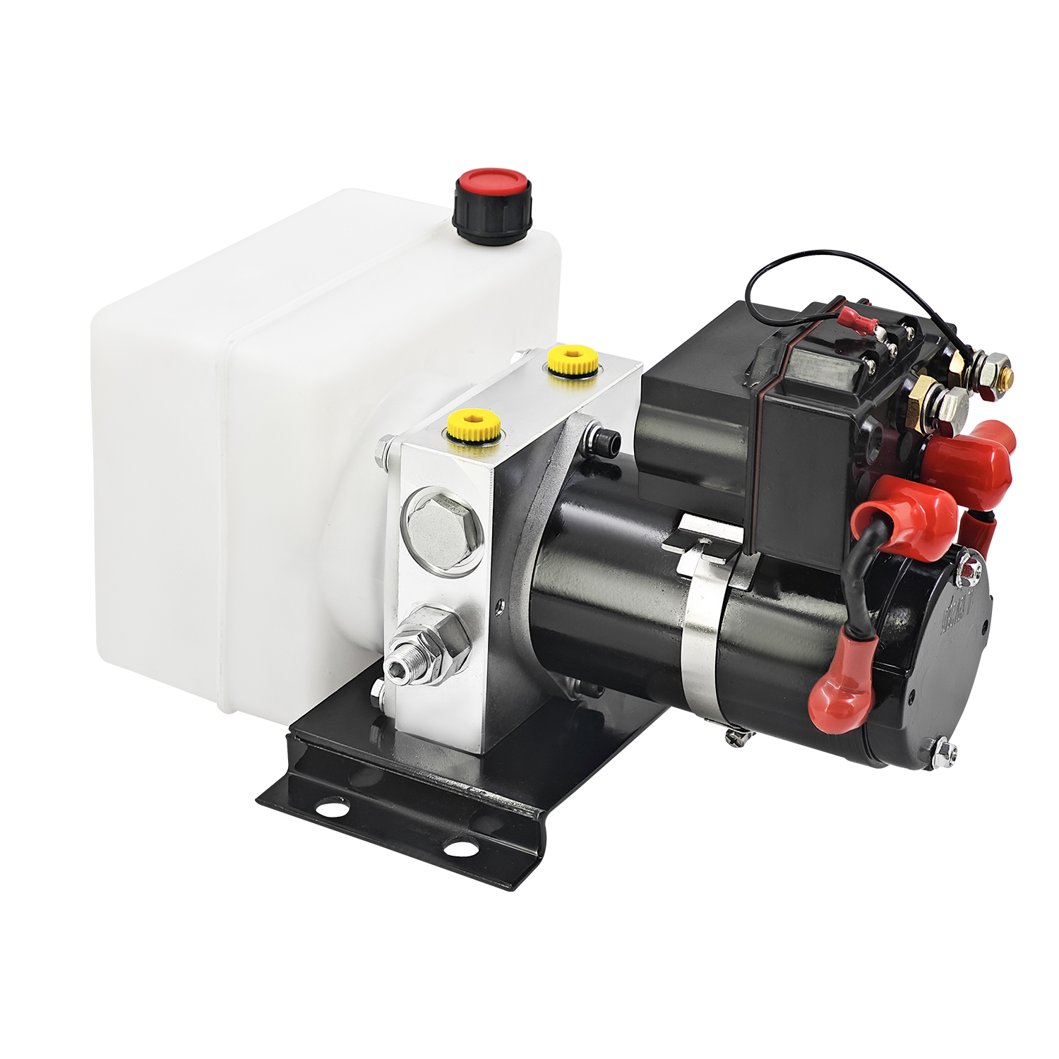 Hydraulic Power Unit w/2.7QT Pump Reservoir Kit Compatible with Lippert RV, 12VDC 0.8KW