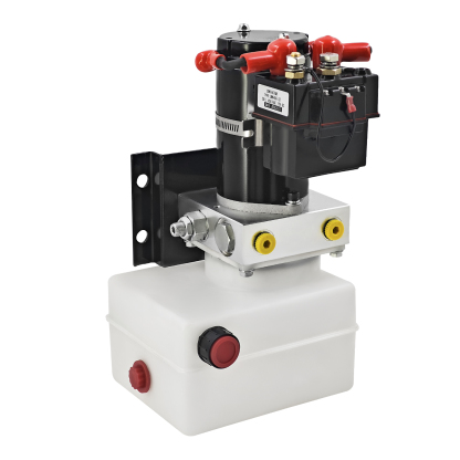 Hydraulic Power Unit w/2.7QT Pump Reservoir Kit Compatible with Lippert RV, 12VDC 0.8KW