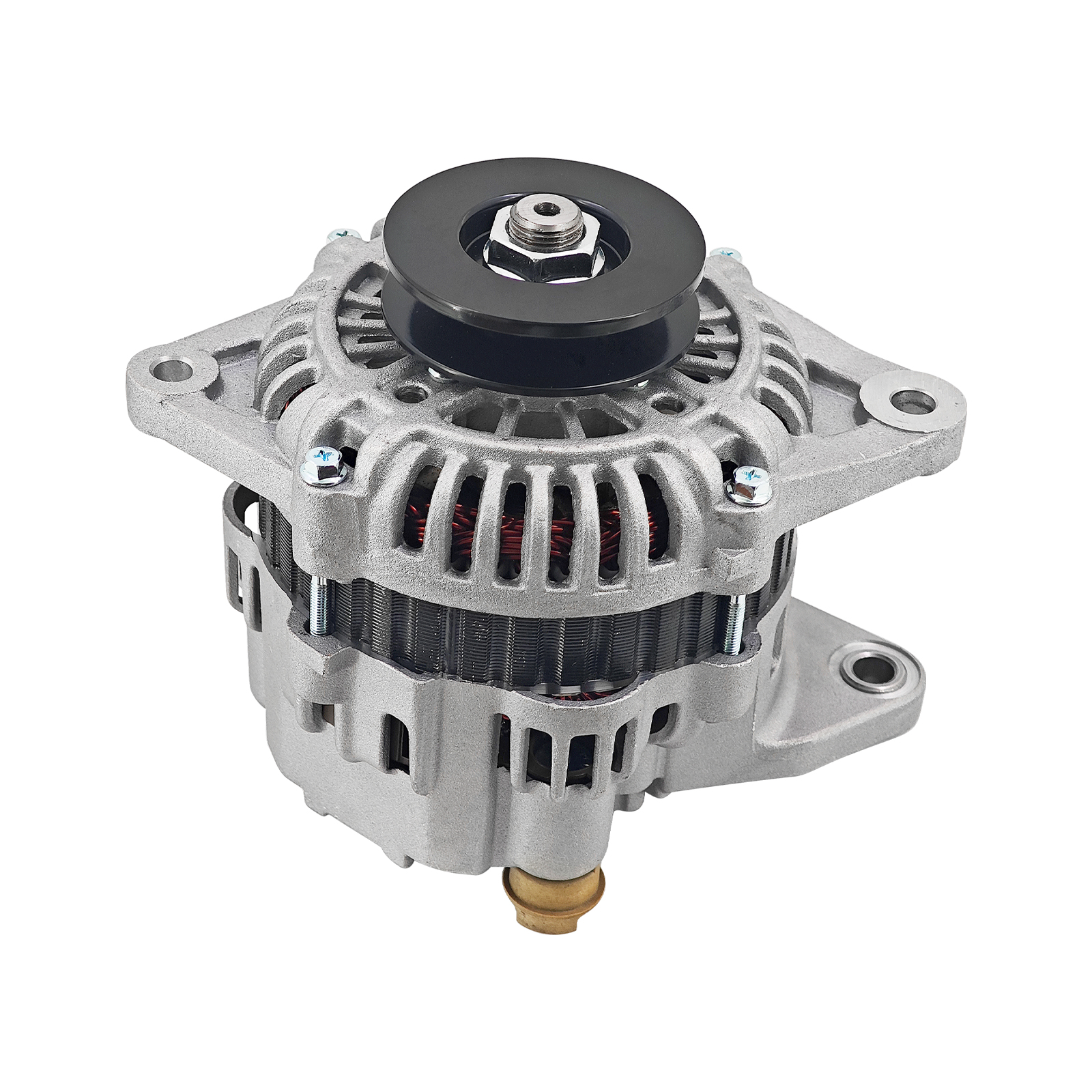 100A 12V Alternator for Kubota Caterpillar Ausa 143-28130 11921 A-80631 A2TCA077 554752RI