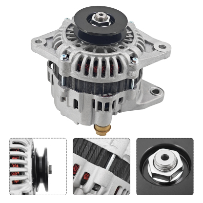 100A 12V Alternator for Kubota Caterpillar Ausa 143-28130 11921 A-80631 A2TCA077 554752RI