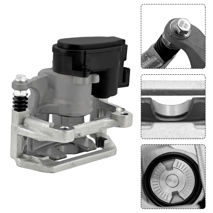 Left Driver Side Rear Brake Caliper Assembly w/Bracket Actuator Fit for Tesla Model 3/Y 2017-2023 