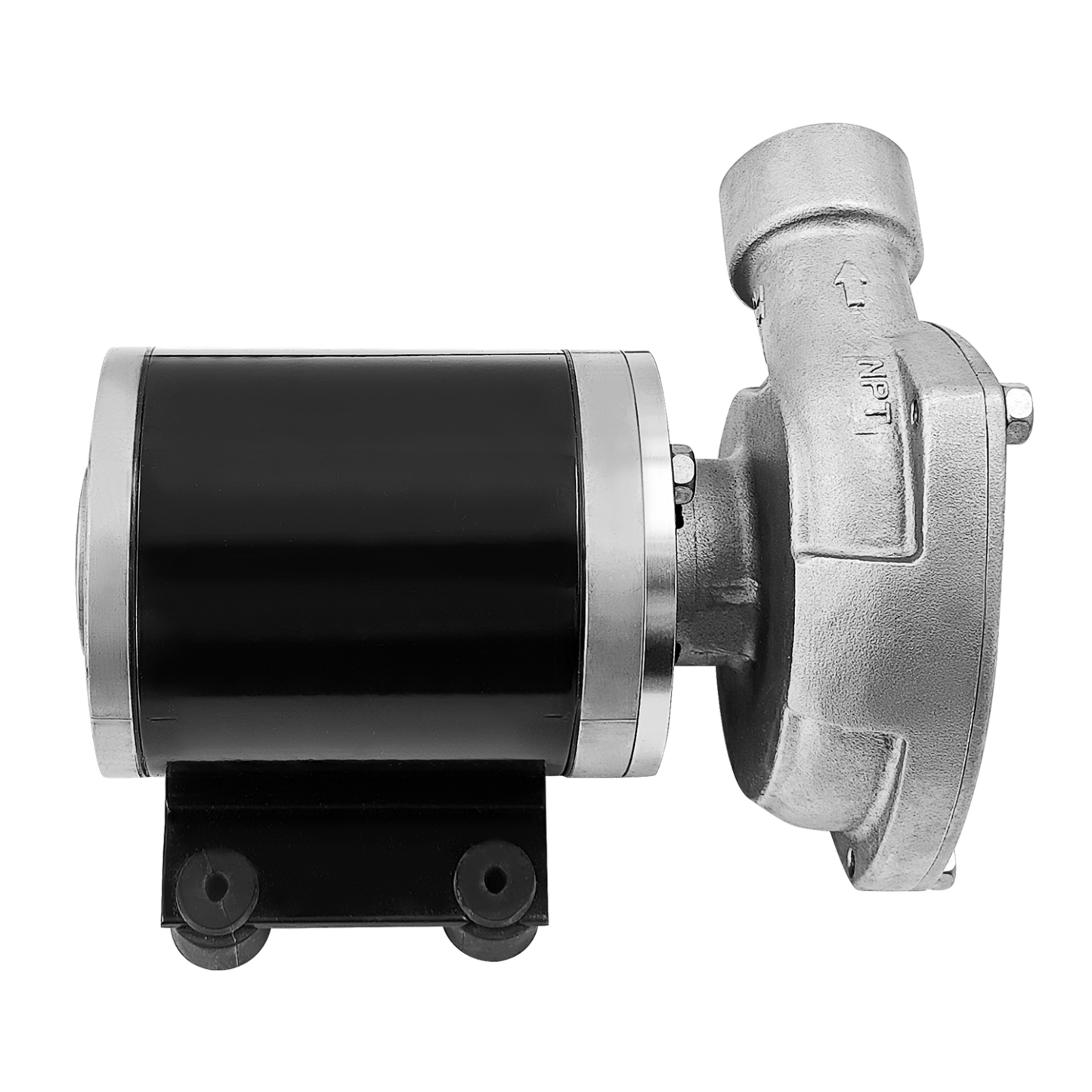 12V ‎29.7GPM Low-Pressure Marine Centrifugal Pump Replacement for Jabsco 50840-0012 Cyclon Centrifugal Pump 8.7Psi 3/4"NPT Stainless Steel Electric Water Pump for Marine & RV