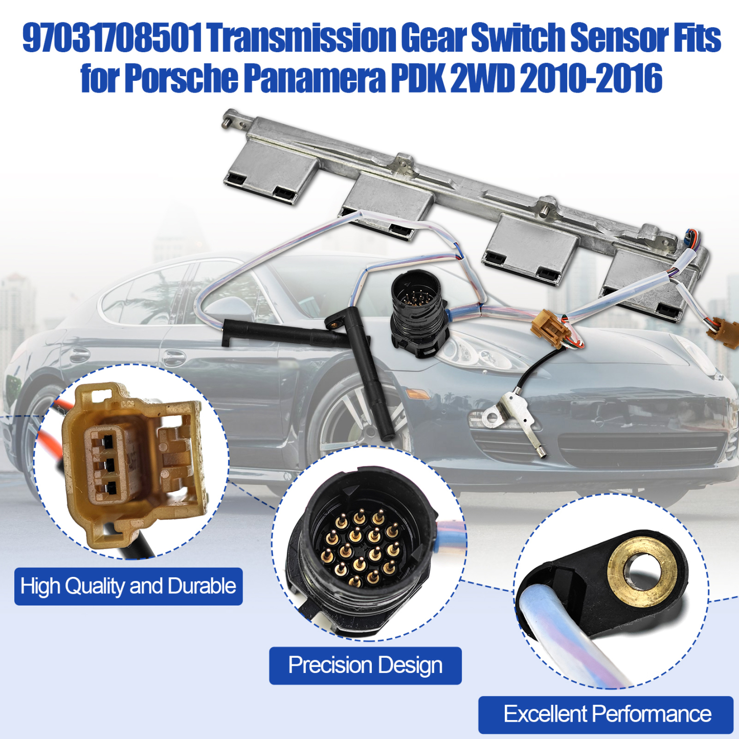 Transmission Gear Switch Sensor fit for Porsche Panamera 2WD 2010-2016