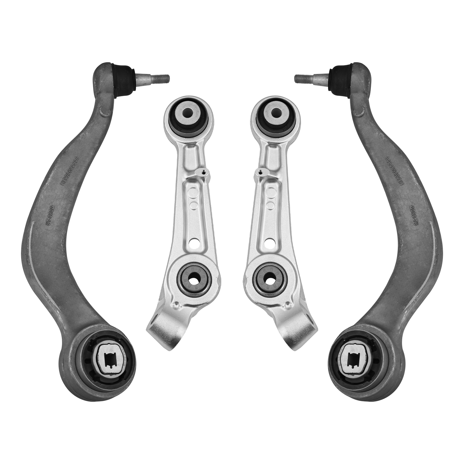 4PCS Front Lower Control Arm Kit for Cadillac CT6 2.0L 3.0L 3.6L 2016-2020