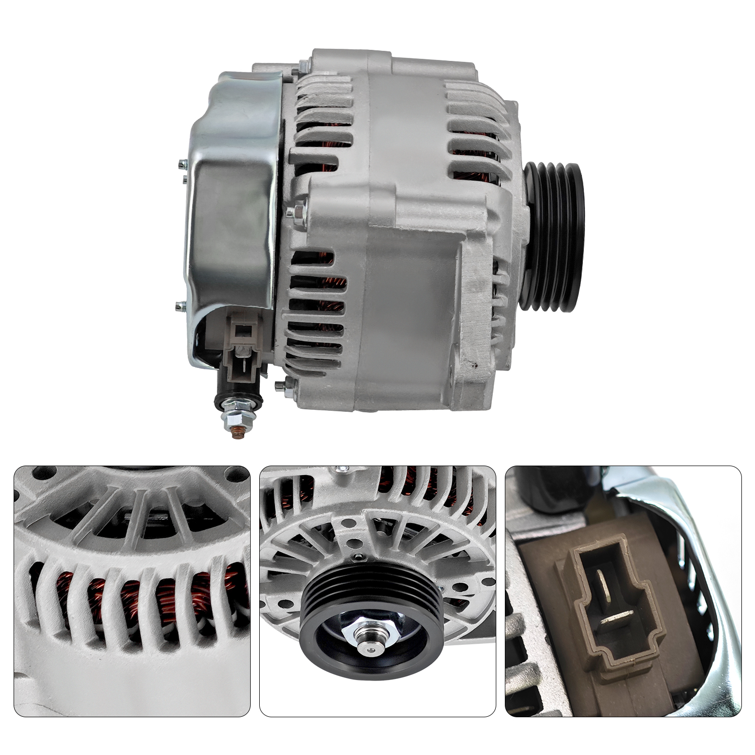 Alternator Fits for Kawasaki Mule PRO FX/FXT/FXR KAF820 KAF1000 2016-2024 #21001-0606