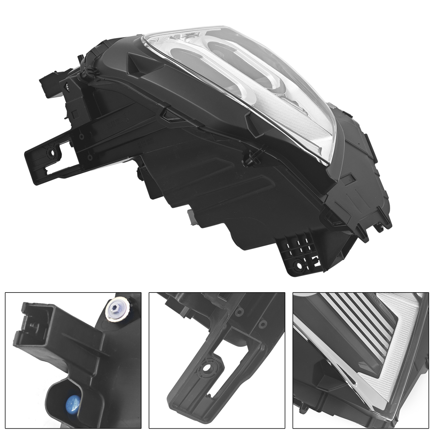 LED Headlight Assembly with Bulbs fit for Mitsubishi Eclipse Cross 2022-2025 (Left Driver Side)