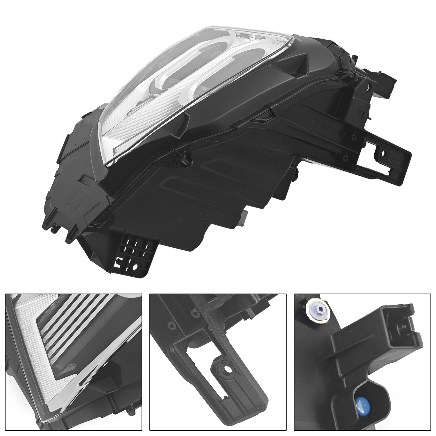 LED Headlight Assembly with Bulbs fit for Mitsubishi Eclipse Cross 2022-2025 (Right Passenger Side)