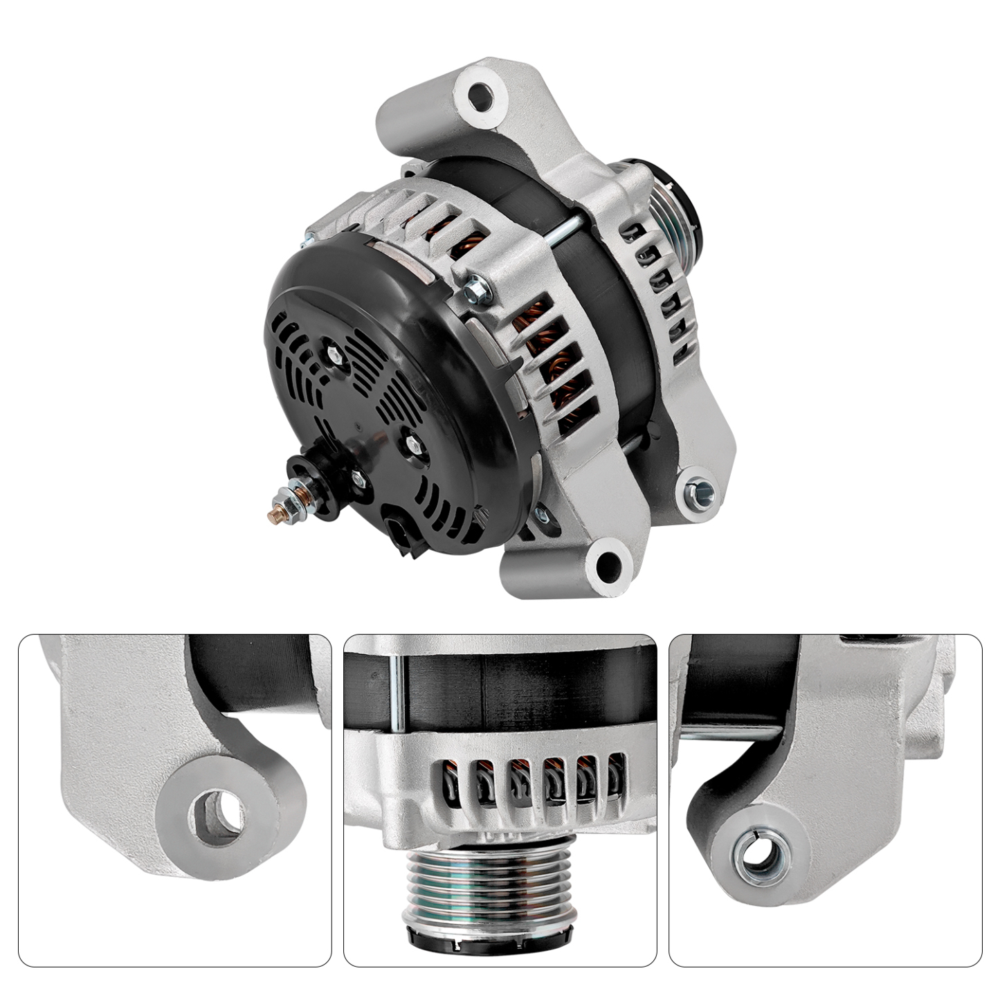 220A 14V Alternator Fits for Dodge Charger 2011-2023 for Dodge Durango 2011-2023 for Jeep Grand Cherokee 2011-2022 3.6L