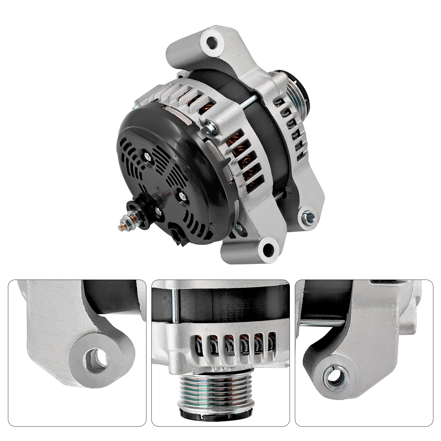 220A 14V Alternator Fits for Dodge Charger 2011-2023 for Dodge Durango 2011-2023 for Jeep Grand Cherokee 2011-2022 3.6L