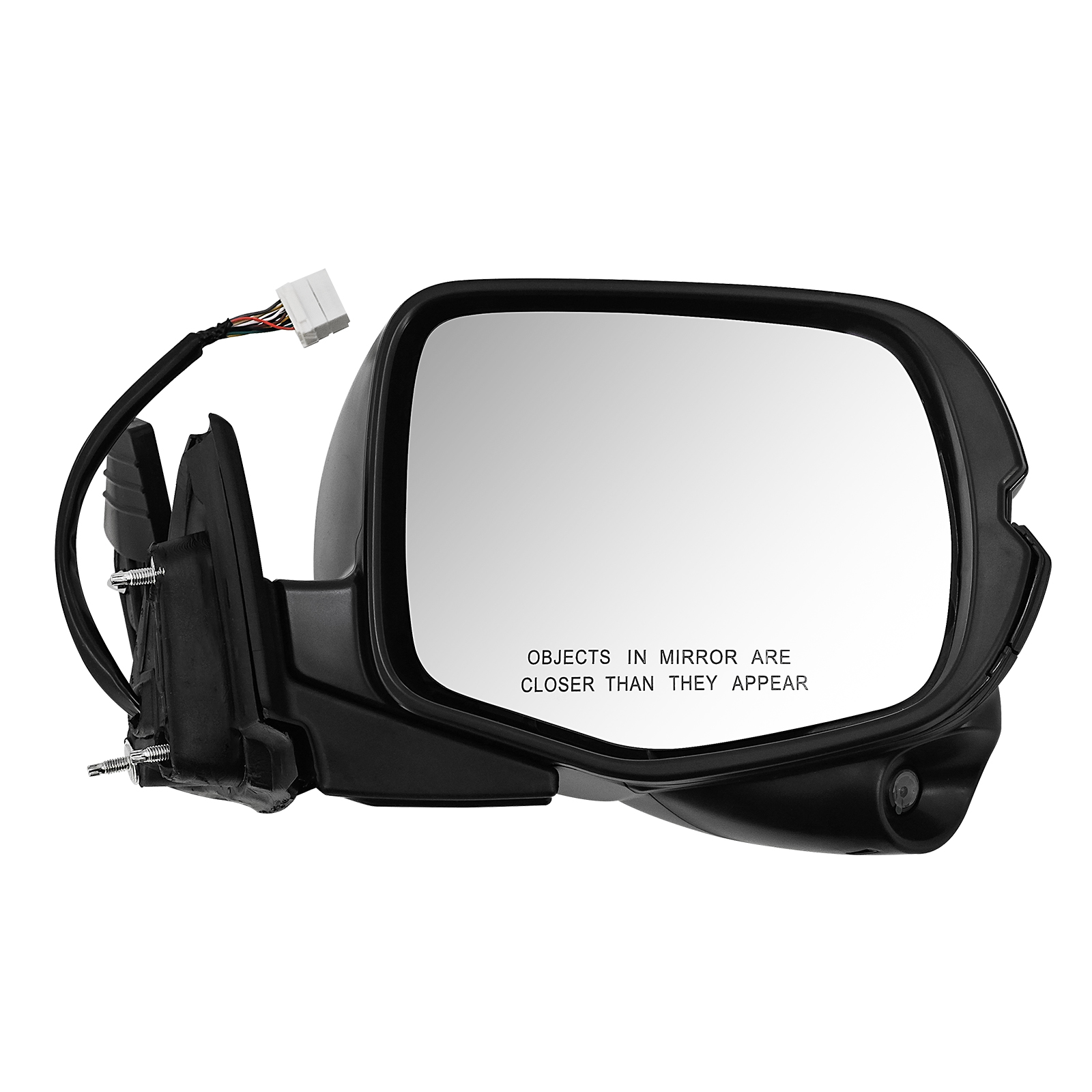 Right Passenger Side Mirror for Honda Pilot 2016-2018 w/Camera Support Power Heated Power Adjustment Manual Folding 11Pins 