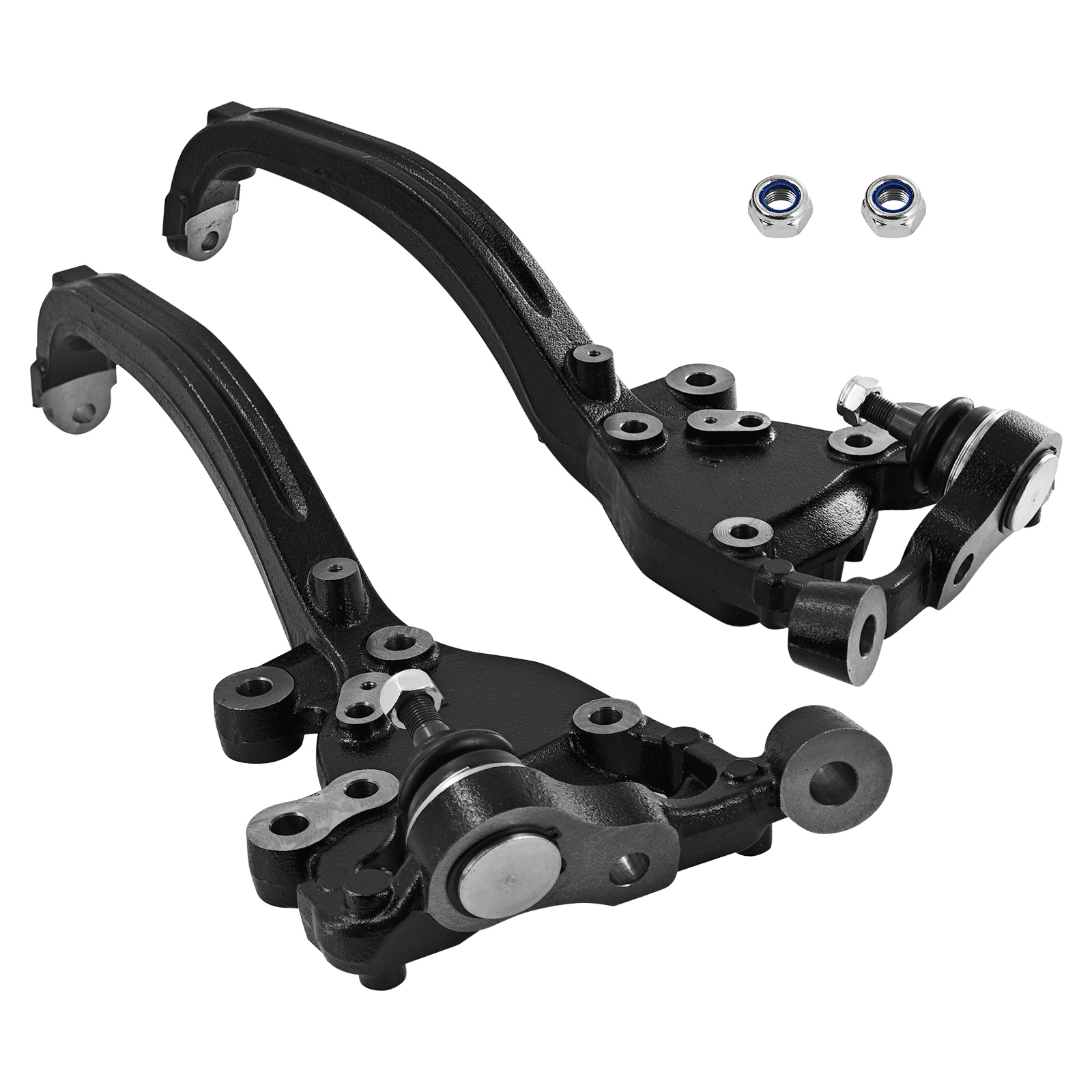 Front Left & Right Suspension Steering Knuckles for Dodge Charger/Challenger, for Chrysler 300 2015-2023, RWD w/Brembo Brakes