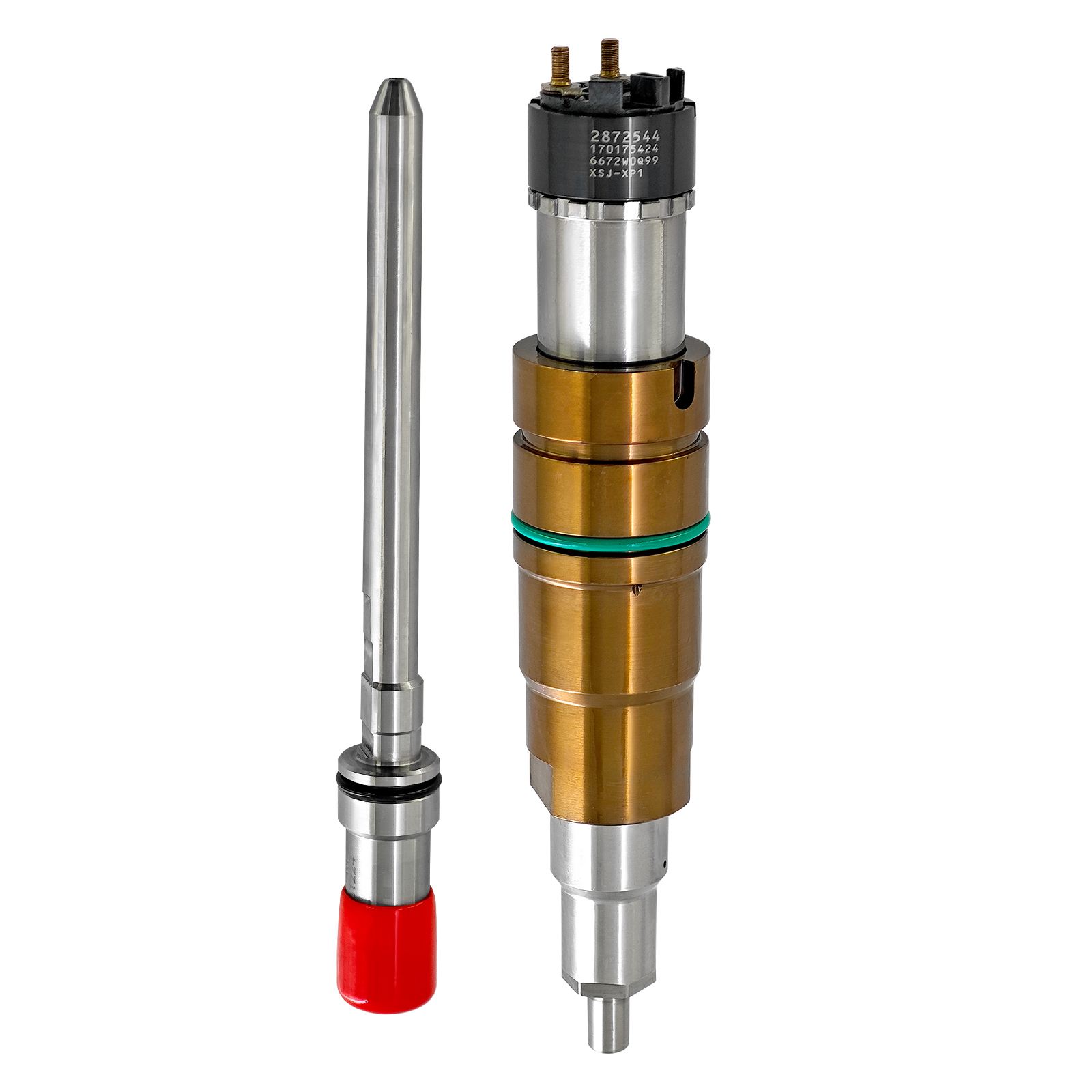 Fuel Injector with Connector Tube for Cummins ISZ ISX ISX12 ISX15 Engine