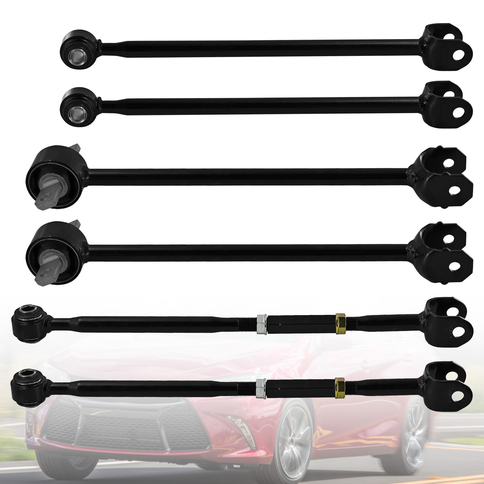 Rear Lower Control Arm W/Bushings for Toyota Camry 2012-2017 for Toyota Avalon 2013-2018