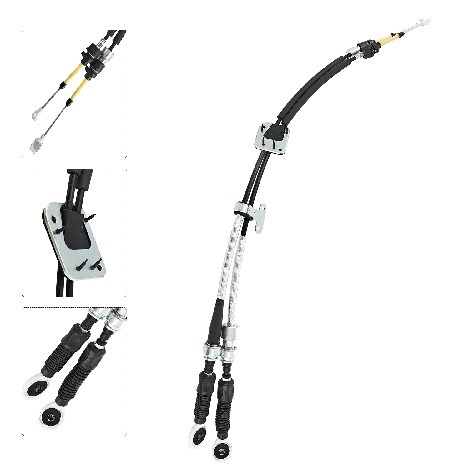 Manual Transmission Control Cable Assembly fit for  Toyota Corolla 2003-2008 Manual Shifter Cables