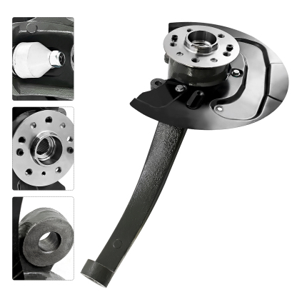 Front Left Steering Knuckle w/Wheel Bearing Hub Assembly for Mercedes ML320 ML350 ML500 ML550 GL320 GL350 GL450 GL500 GL550 2006-2012