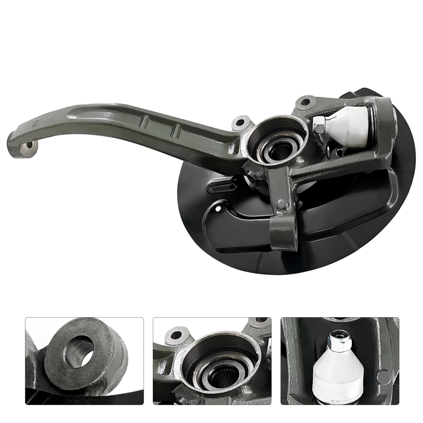 Front Right Steering Knuckle w/Wheel Bearing Hub Assembly for Mercedes ML320 ML350 ML500 ML550 GL320 GL350 GL450 GL500 GL550 2006-2012