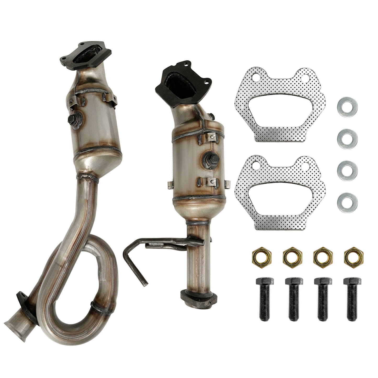 Front Catalytic Converter Set Fits 2012-2018 Jeep Wrangler 3.6L, Driver & Passenger Side, 2-Piece