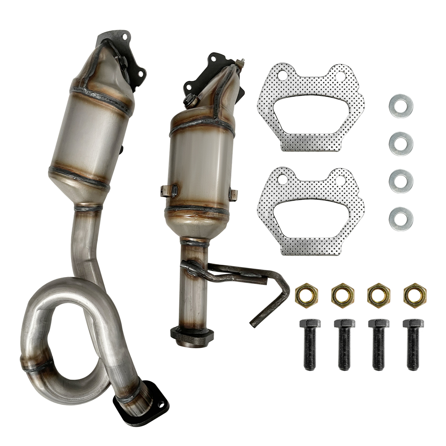 Front Catalytic Converter Set Fits 2012-2018 Jeep Wrangler 3.6L, Driver & Passenger Side, 2-Piece