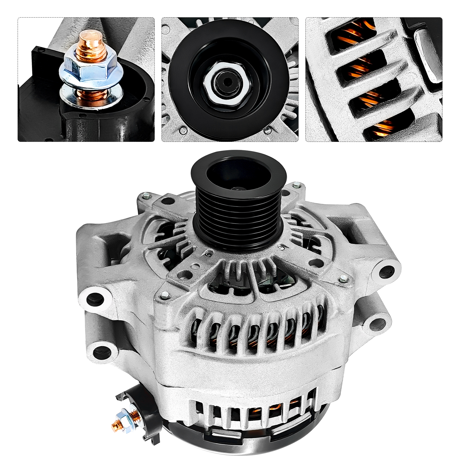 14V 220A Alternator for BMW ActiveHybrid 5 7 3 3.0L 2012-2016