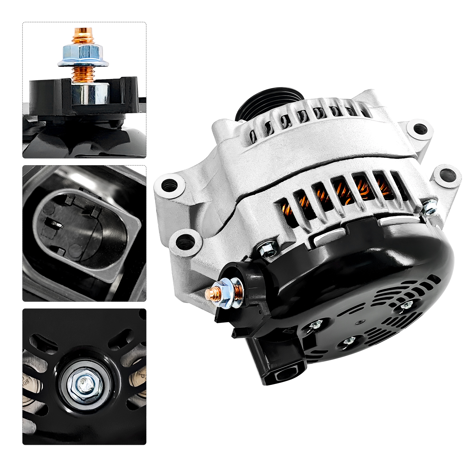 14V 220A Alternator for BMW ActiveHybrid 5 7 3 3.0L 2012-2016