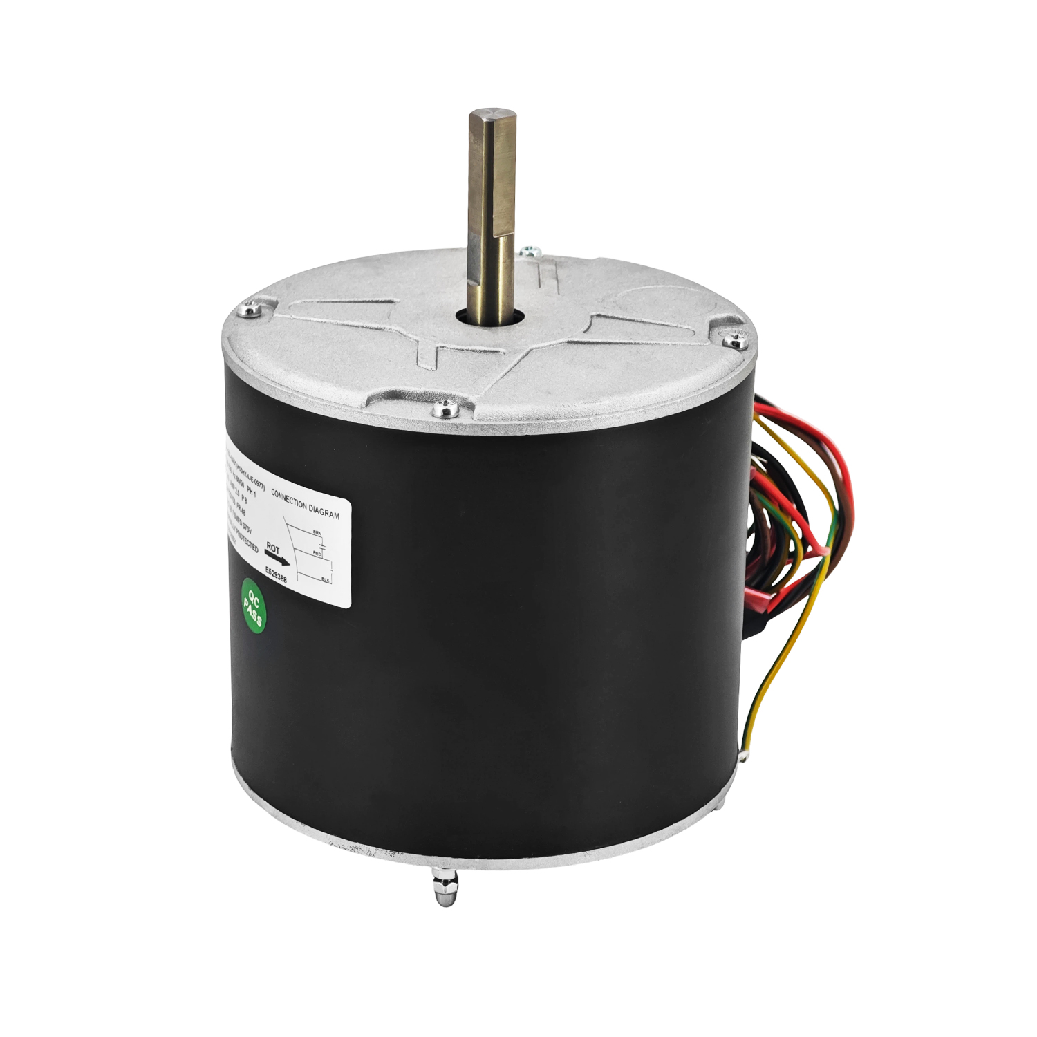1/3HP 230V Fan Motor Kit w/Acorn Nut Kit for Pentair 473785 825/700RPM Fits for UltraTemp Pool and Spa Heat Pump