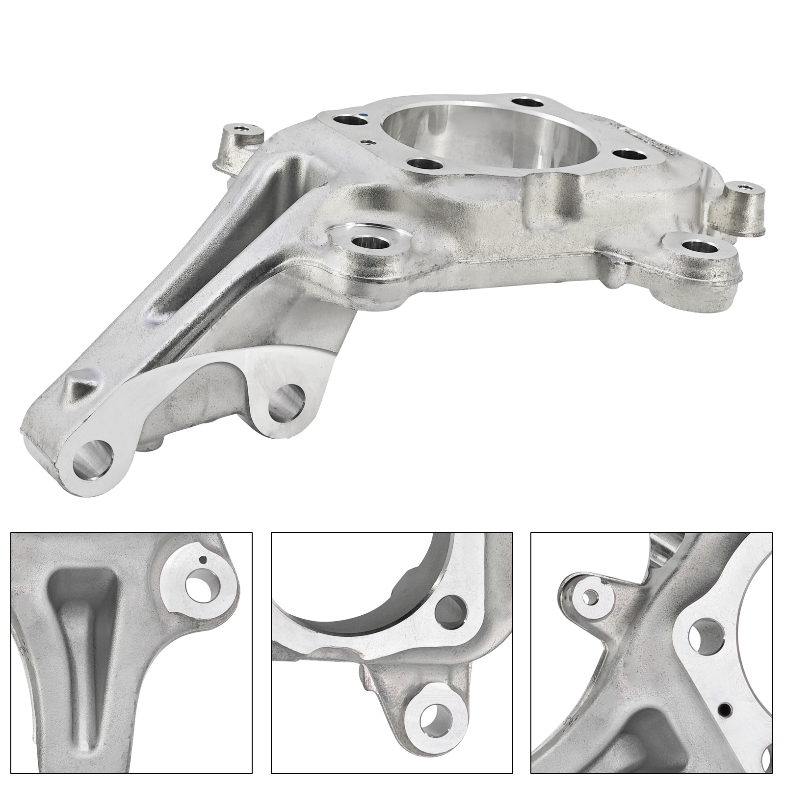 Front Left Steering Knuckle for Ford Explorer 2011-2019, Police Interceptor Utility 2013-2019