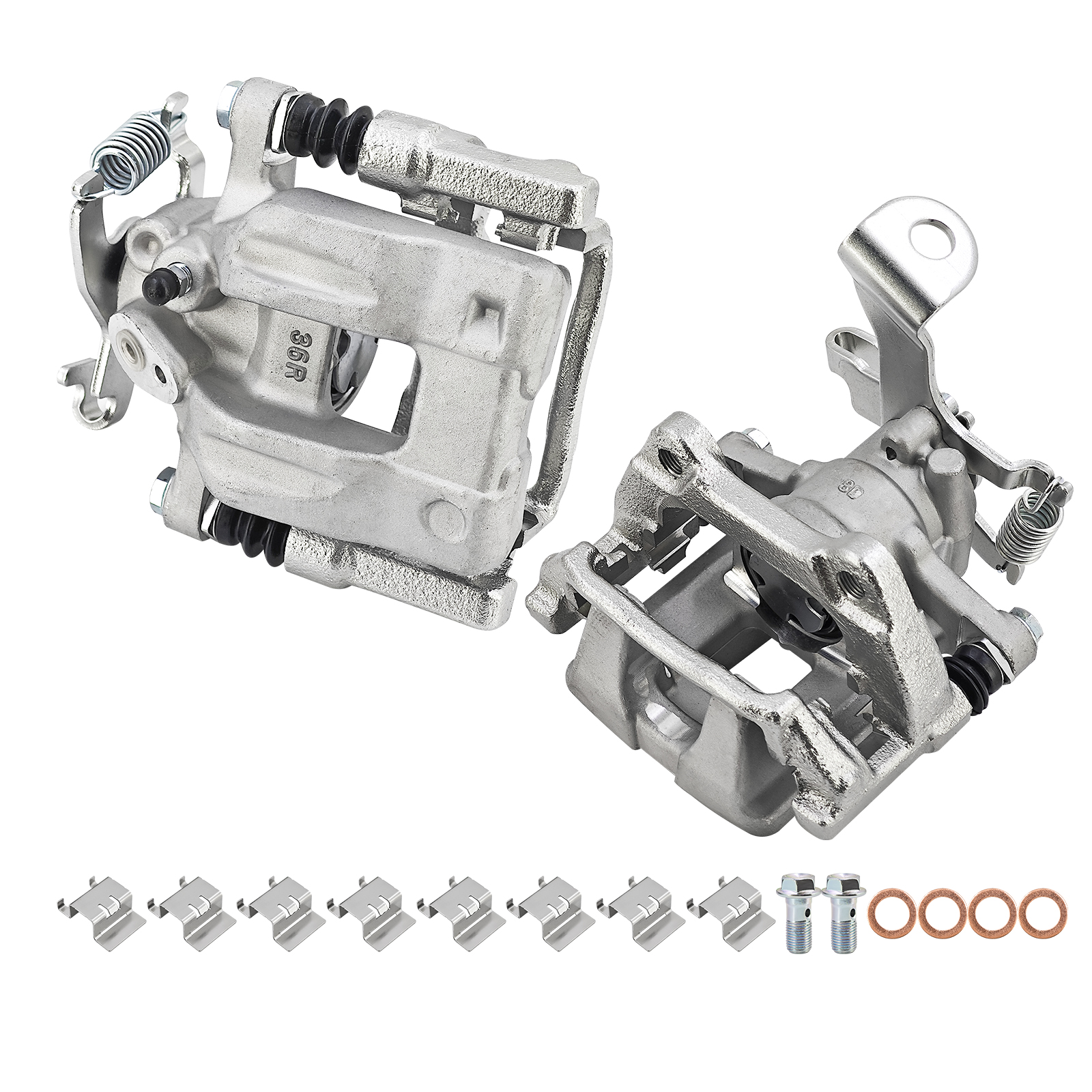 Rear Pair Brake Caliper Kit for Nissan Sentra 2020-2025 2.0 S SR SV 440116LA0B 440016LA0B