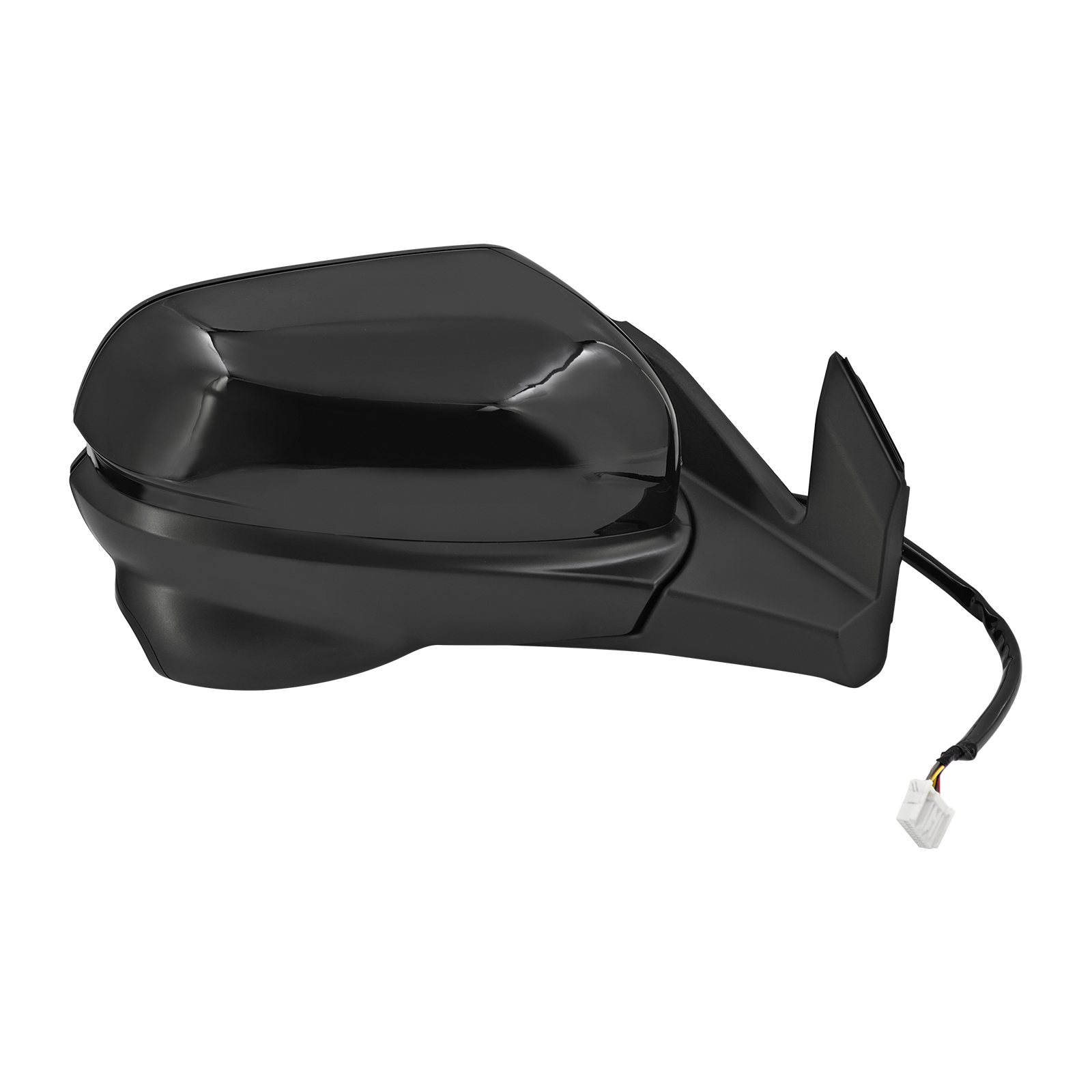 9Pins Black Right Side Mirror Assembly for Honda Pilot EX/EX-L/Elite/LX/Touring 2016-2018 w/Camera, Power Adjustment