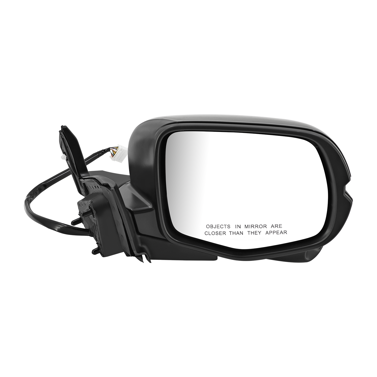9Pins Black Right Side Mirror Assembly for Honda Pilot EX/EX-L/Elite/LX/Touring 2016-2018 w/Camera, Power Adjustment