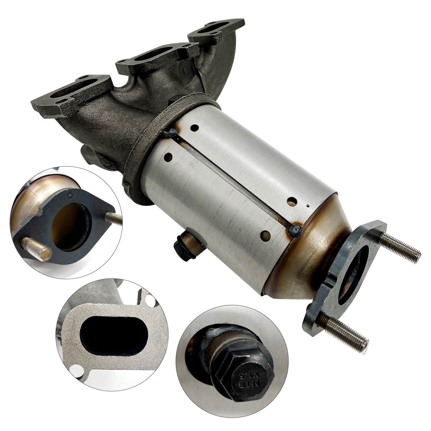 Front and Rear Catalytic Converter Fit for 2011-2014 Ford Edge 3.5L 3.7L MKX 3.7L