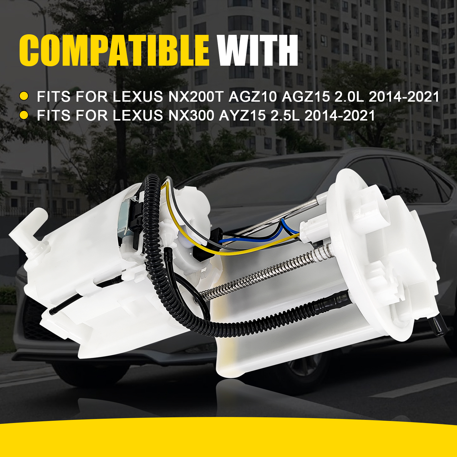 Fuel Pump Module Assembly for Lexus NX200t AGZ10 AGZ15 2.0L 2014-2021