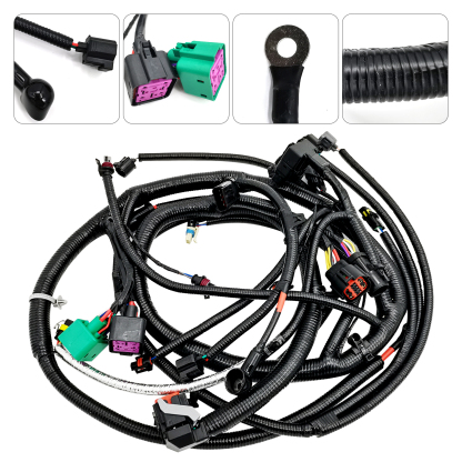 2005-2007 Ford F-250 F-350 F-450 F-550 Super Duty 6.0L Diesel Engine Wiring Harness