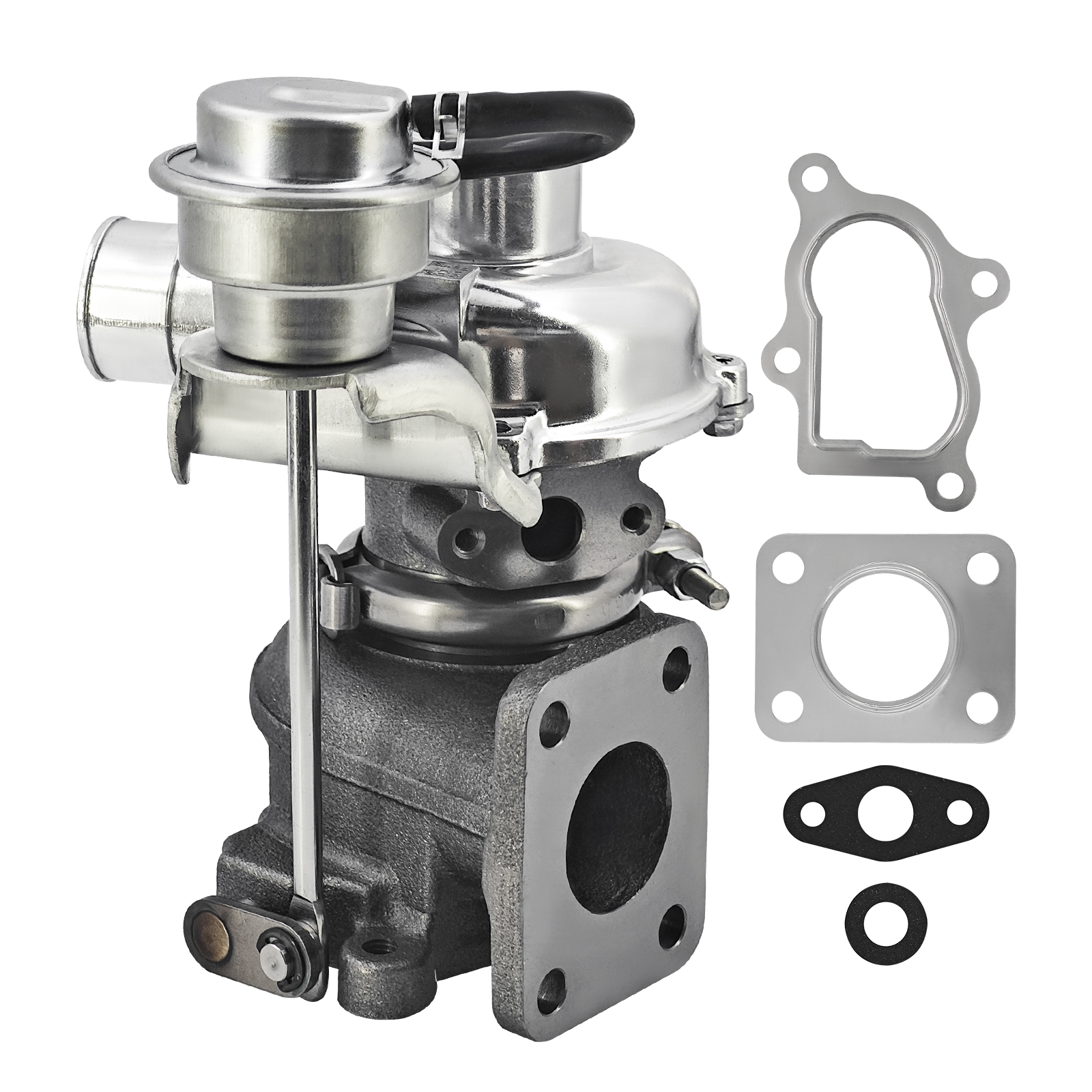 RHF3 Turbocharger w/Gasket Kit Compatible with Kubota D1703 D1803 V2203 V2403 V2607 Engine Fit for Kubota KX040-4 KX057-4 KX161-3ST KX91-3S2