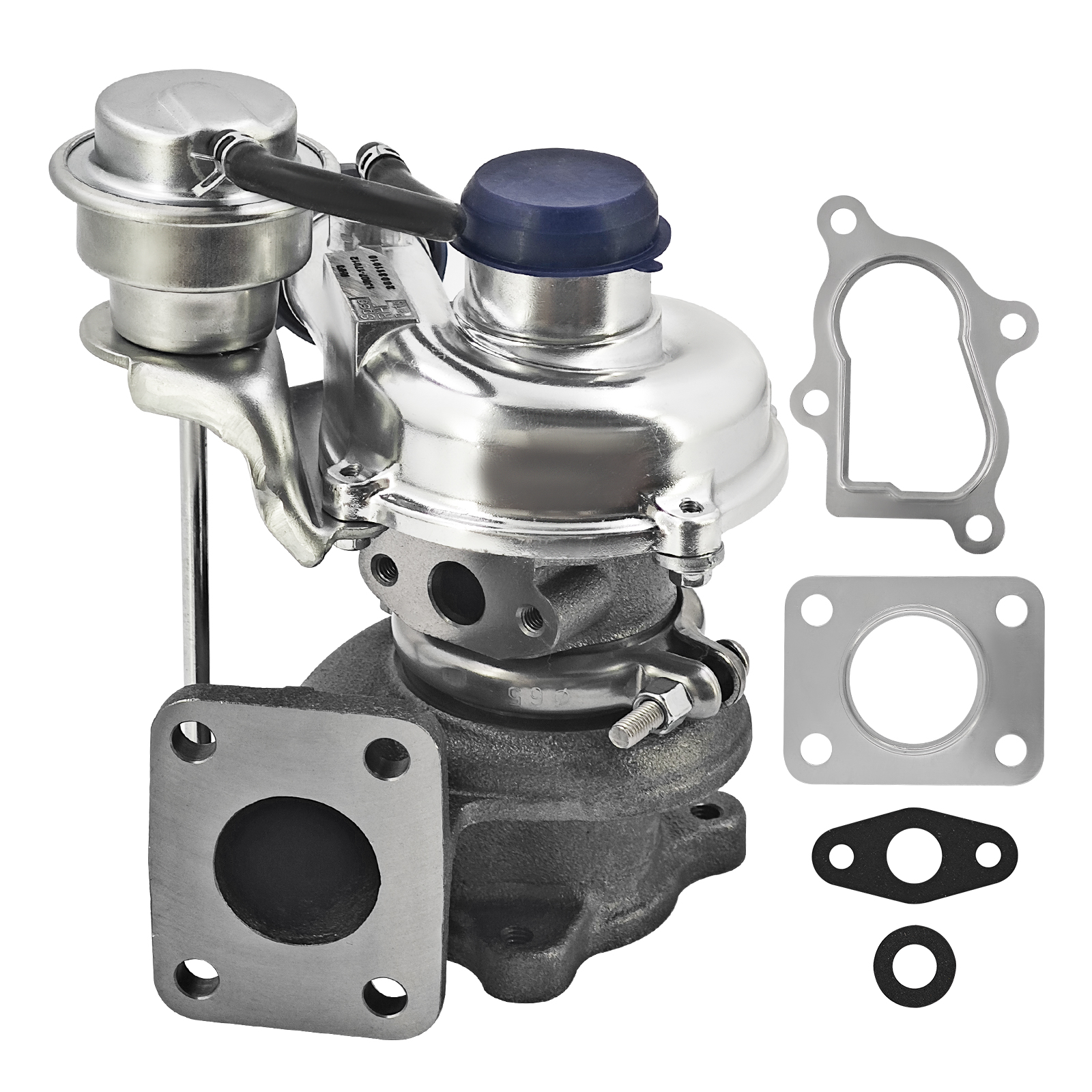 RHF3 Turbocharger w/Gasket Kit Compatible with Kubota D1703 D1803 V2203 V2403 V2607 Engine Fit for Kubota KX040-4 KX057-4 KX161-3ST KX91-3S2