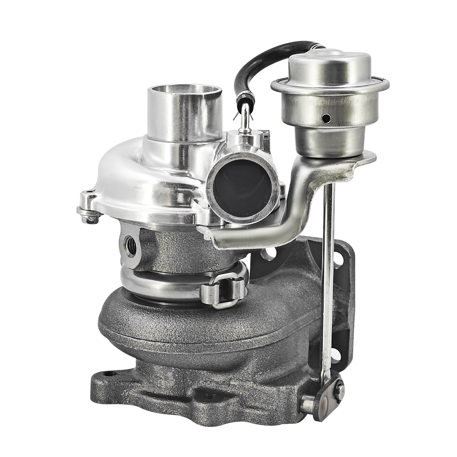 RHF3 Turbocharger w/Gasket Kit Compatible with Kubota D1703 D1803 V2203 V2403 V2607 Engine Fit for Kubota KX040-4 KX057-4 KX161-3ST KX91-3S2