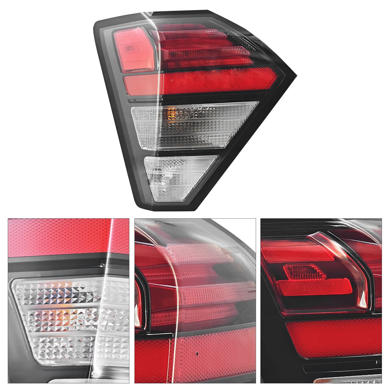 Left Driver Side LED Tail light W/Halogen Turn Signal Assembly Fit for Hyundai Kona SE SEL N-Line Sport 2024-2025