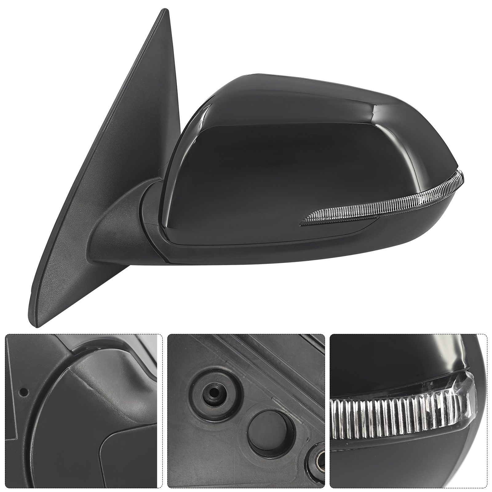 8Pins Mirror for Kia Seltos 2021-2023 -Left Side Driver Side