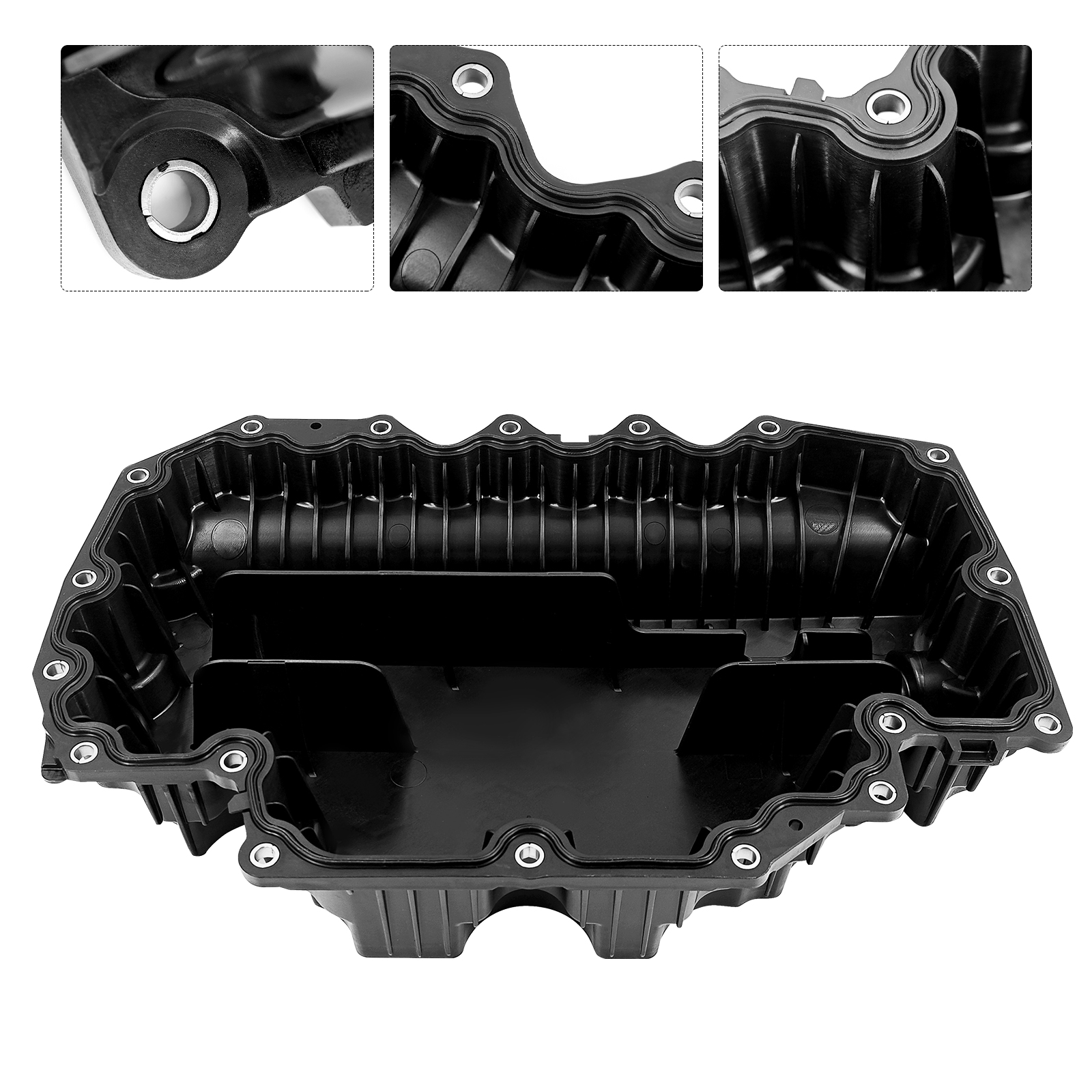 Lower Engine Oil Pan Sump for Mercedes-Benz S550 4.6L S63 AMG 5.5L 2014-2017