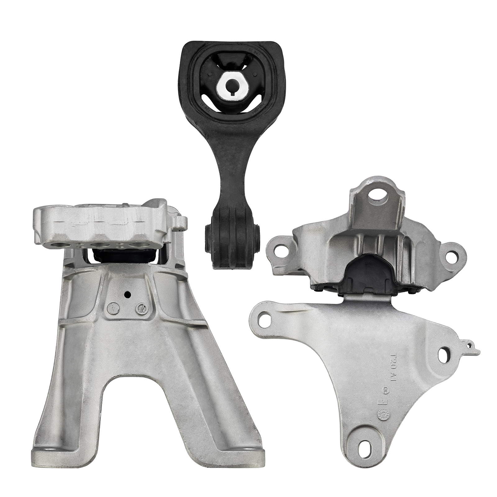 3PCS Engine Motor Mounts & Automatic Trans Mount Set for Honda Civic 1.5L 2022-2024