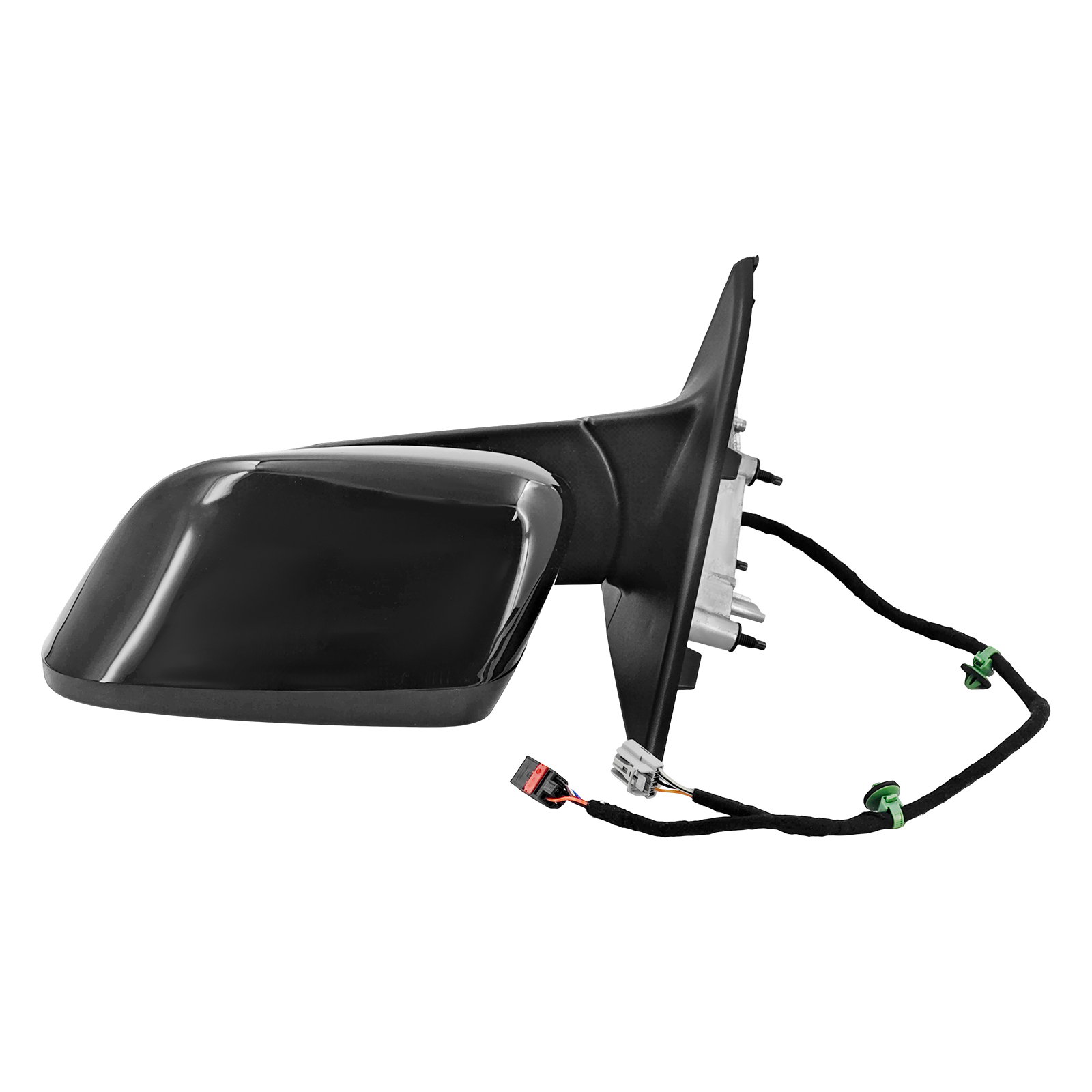 9 Pins Black Left Mirror for Jeep Compass 2017-2024- Driver Side Mirror w/Blind Spot Heated Turn Signal Power Folding