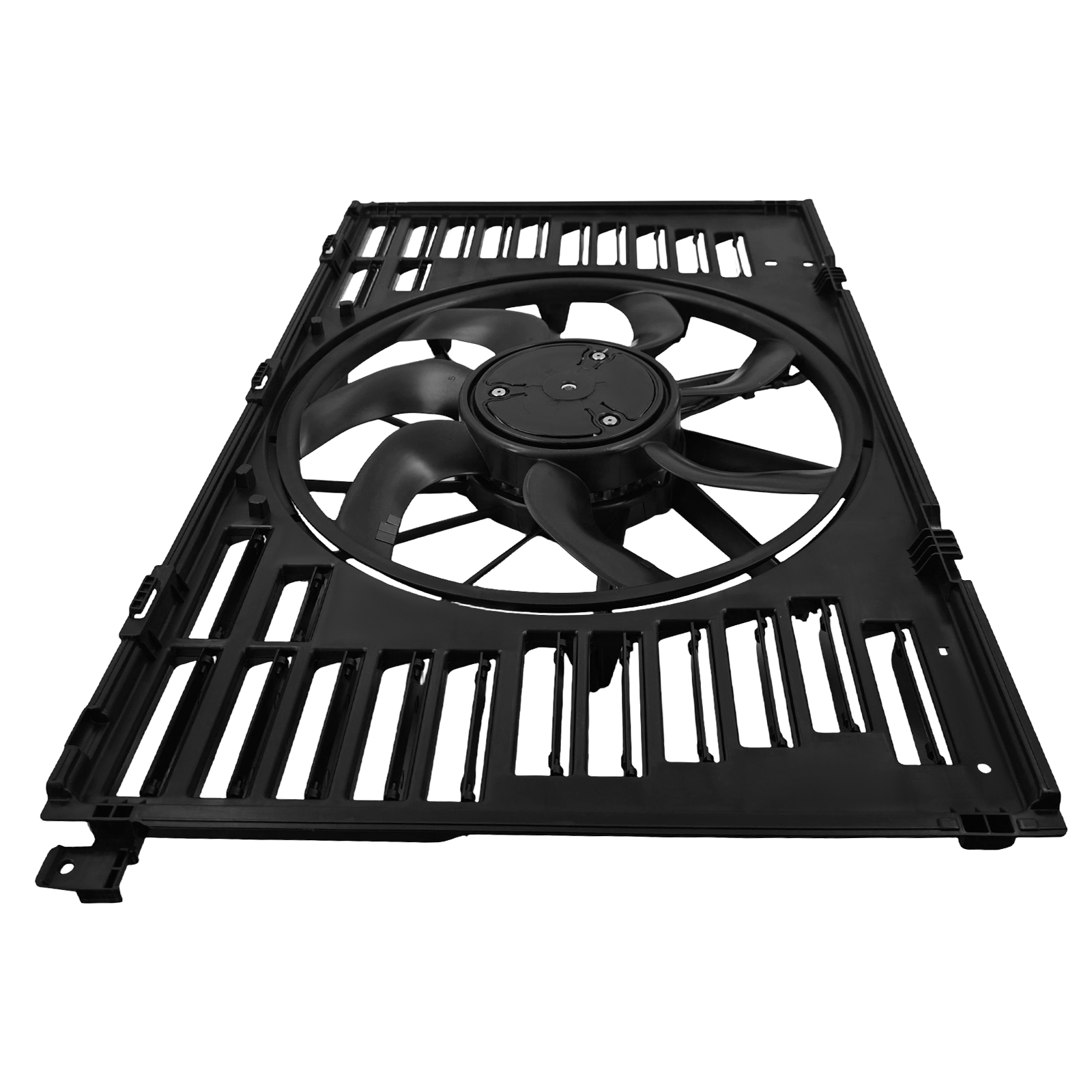 Radiator Cooling Fan Assembly w/Shroud for Porsche Panamera 2017-2020 V6 2.9L 3.0L