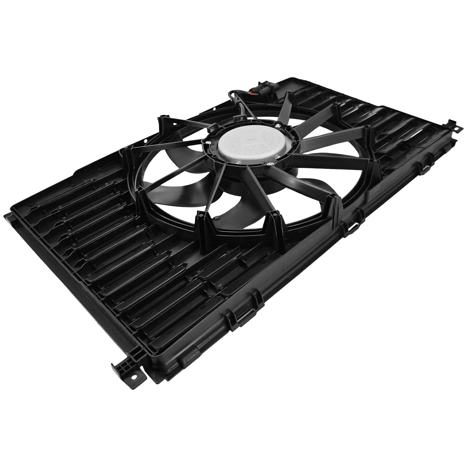 Radiator Cooling Fan Assembly w/Shroud for Porsche Panamera 2017-2020 V6 2.9L 3.0L