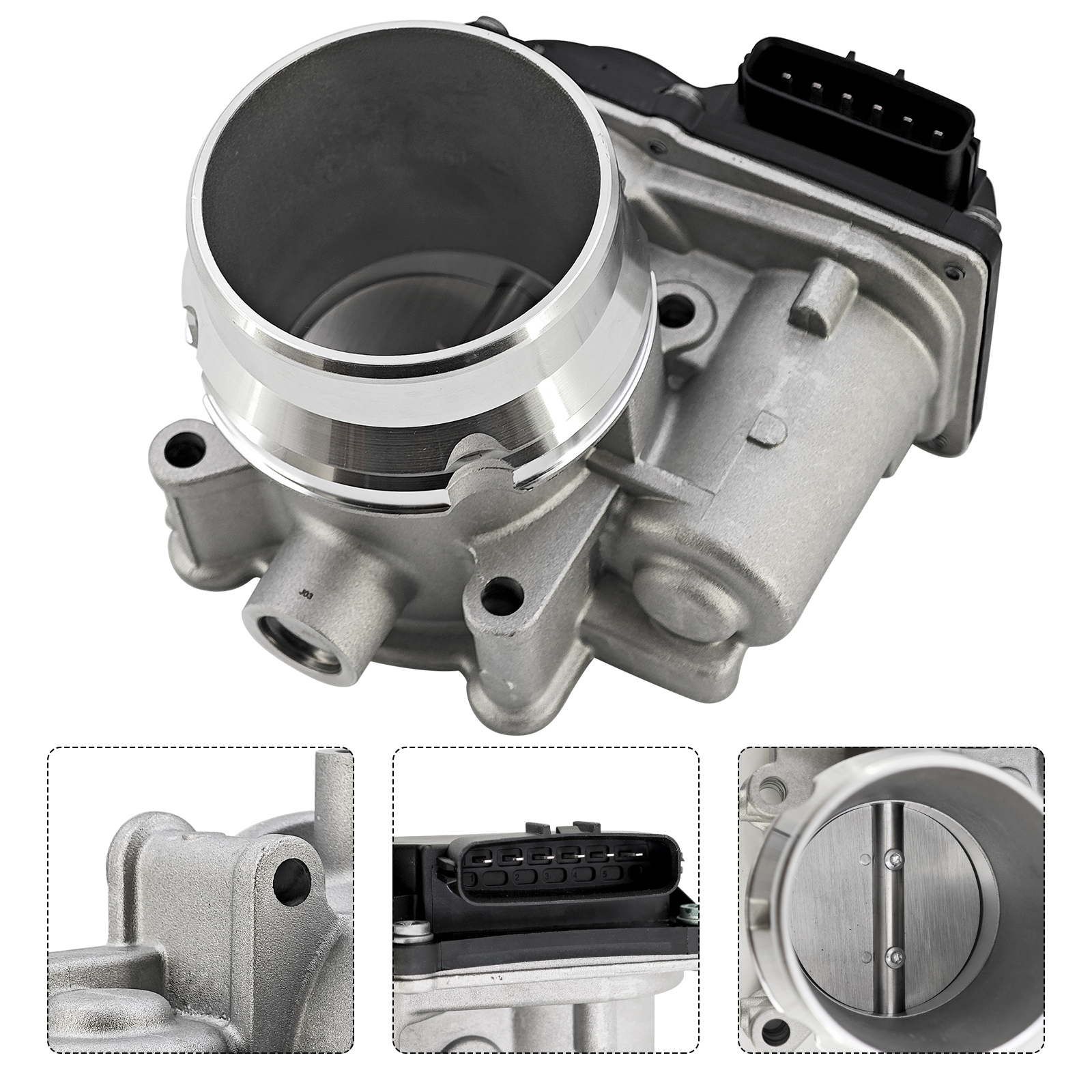 Throttle Body for Volvo 2015-2024 XC60 XC90 S60 XC40 XC70 S80 S90 V60 V90 Cross Country 2.0L