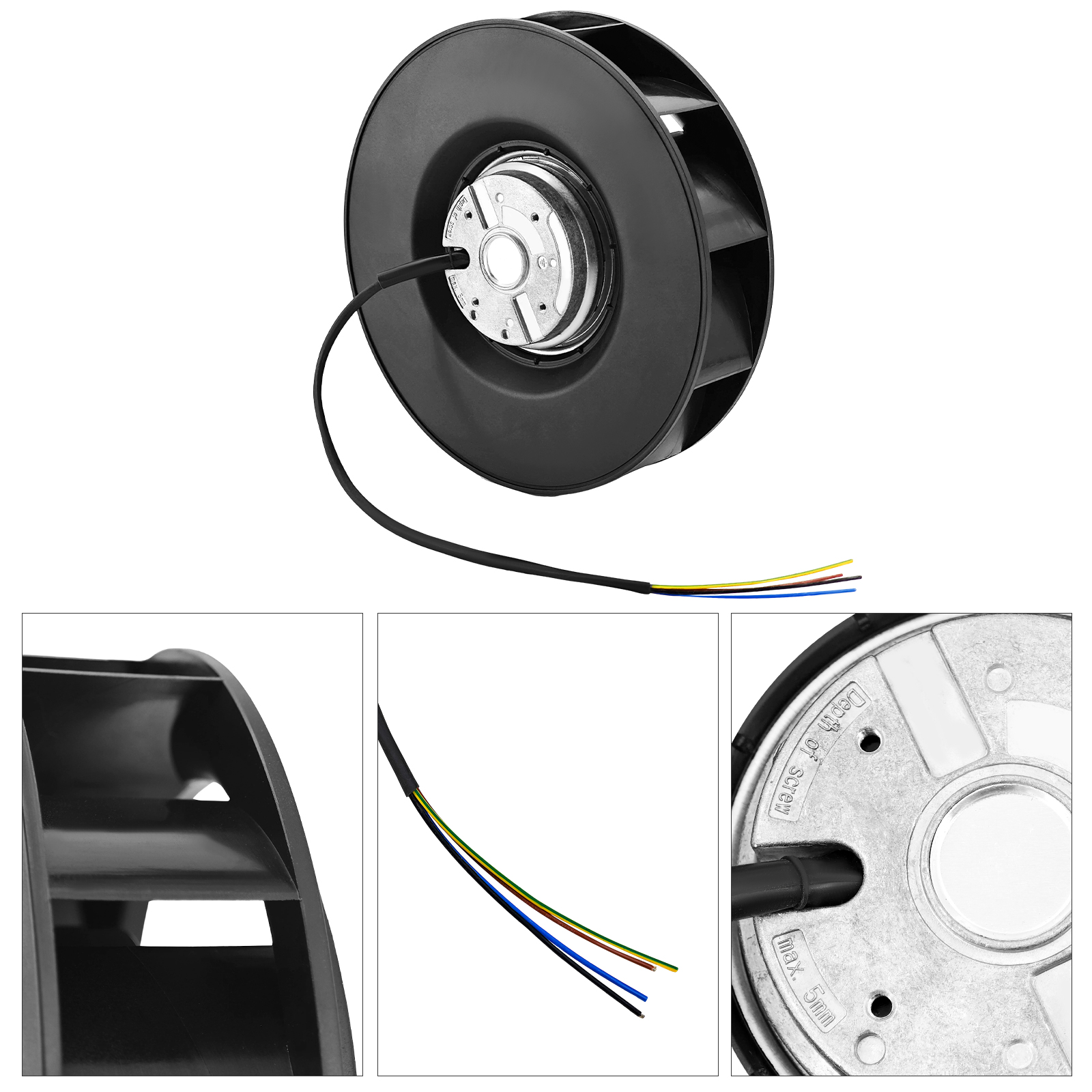 Cooling Fan for nVENT Hoffman 115V 60HZ 0.93A 107W 2610RPM